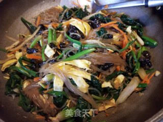 红薯粉拌炒杂菜的做法步骤：21