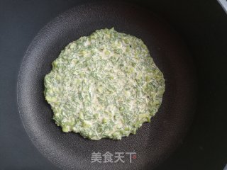 茴香鸡蛋粗粮饼的做法步骤：6