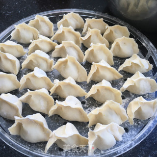 酸汤荠菜饺子的做法步骤：8