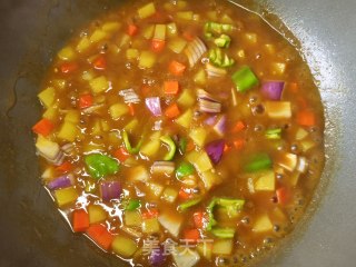 咖喱土豆饭的做法步骤：15