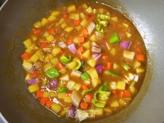 咖喱土豆饭的做法步骤：16
