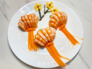 富贵灯笼虾的做法步骤：6