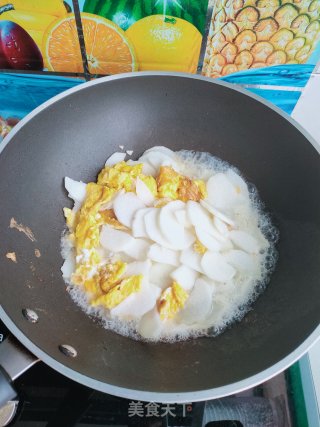 醋溜山药鸡蛋的做法步骤：10