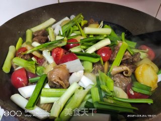 土豆烧牛腩的做法步骤：8