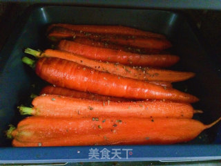 烤胡萝卜的做法步骤：4