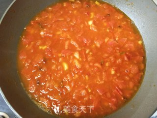 西红柿鸡蛋捞荞麦面的做法步骤：9