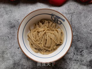 西红柿鸡蛋捞荞麦面的做法步骤：18