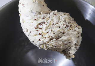 膳食纤维满分 | 多谷黑麦面包的做法步骤：9