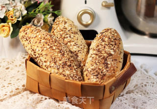 膳食纤维满分 | 多谷黑麦面包的做法步骤：19