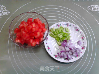 茄汁通心粉的做法步骤：2