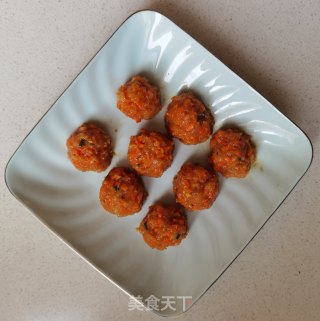 糖醋鸡肉丸子的做法步骤：8