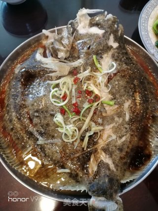 清蒸多宝鱼的做法步骤：6