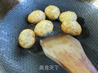 炸蛋烧兰花豆腐干的做法步骤：5