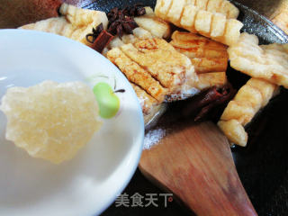 炸蛋烧兰花豆腐干的做法步骤：9