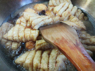 炸蛋烧兰花豆腐干的做法步骤：10