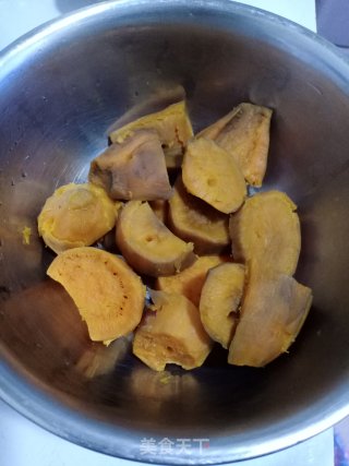 红薯糯米粑的做法步骤：1