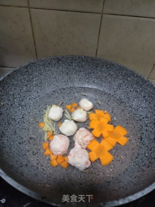 胡萝卜菠菜丸子汤的做法步骤：2
