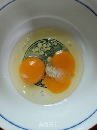 蒸翡翠蛋羹的做法步骤：2