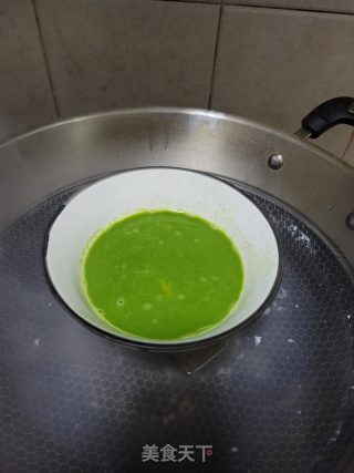 蒸翡翠蛋羹的做法步骤：8