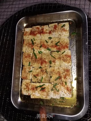 家庭版铁板豆腐的做法步骤：4