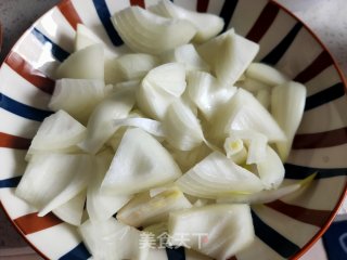 洋葱香菇炒肉末的做法步骤：6