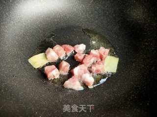 洋葱香菇炒肉末的做法步骤：8