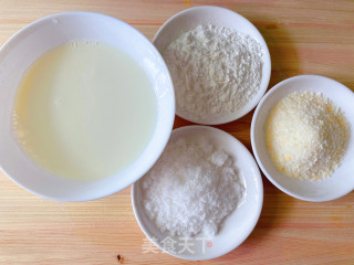椰蓉牛奶小方的做法步骤：1