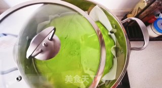 软糯艾草青团的做法步骤：7
