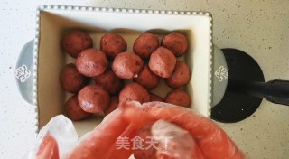 软糯艾草青团的做法步骤：8