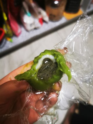 软糯艾草青团的做法步骤：17