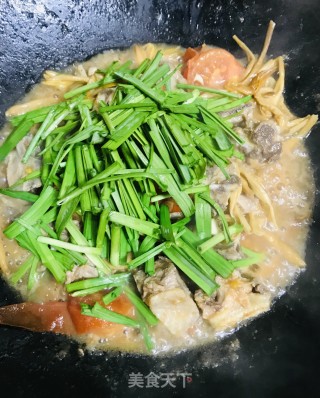 黄花菜烧鸡的做法步骤：7