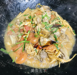 黄花菜烧鸡的做法步骤：8