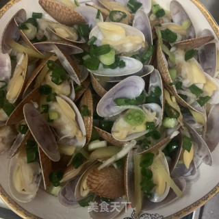 清蒸花甲的做法步骤：8