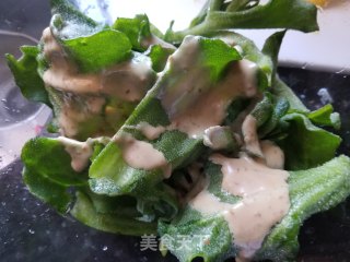 芝麻酱冰菜沙拉的做法步骤：5