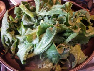 冬菜炒冰菜的做法步骤：7