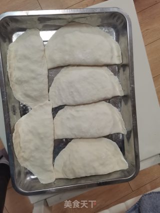 豆腐粉丝馅饼的做法步骤：8