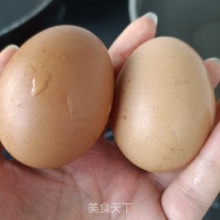 春葱鸡蛋炒蜢子虾酱的做法步骤：4