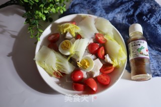 芋头圣女果沙拉的做法步骤：5