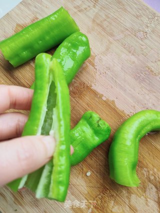 炸辣椒的做法步骤：5