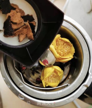 石斛双花茶的做法步骤：7