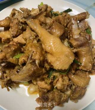 蒜头焖鸡的做法步骤：8