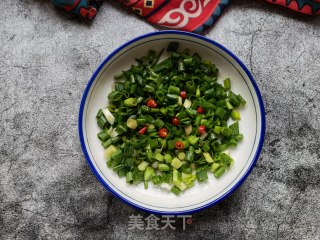 凉拌小葱的做法步骤：5