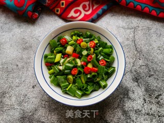 凉拌小葱的做法步骤：7