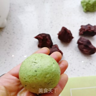 豆沙青团的做法步骤：12