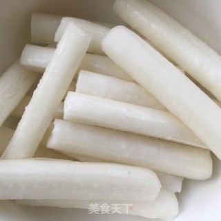 香辣排骨炖年糕的做法步骤：5