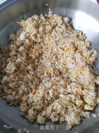 蛋炒饭的做法步骤：7
