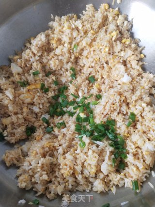 蛋炒饭的做法步骤：8