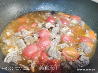 芹菜烧牛腩的做法步骤：8
