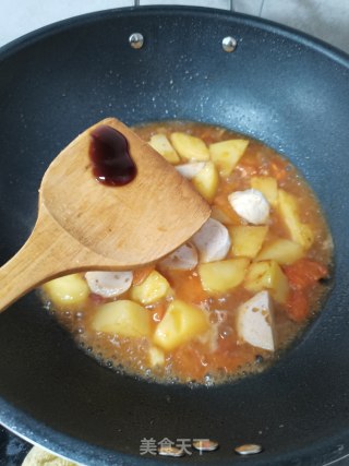 西红柿焖土豆的做法步骤：24