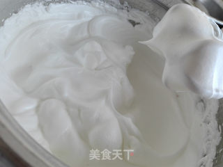 戚风蛋糕（10寸方模）的做法步骤：3